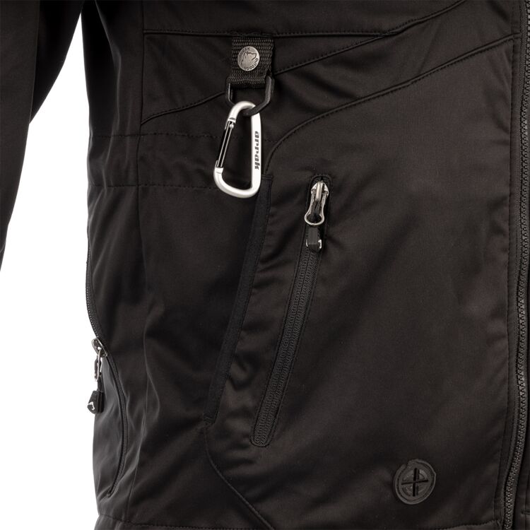 Arrak Softshell kabát - Fekete - Image 6