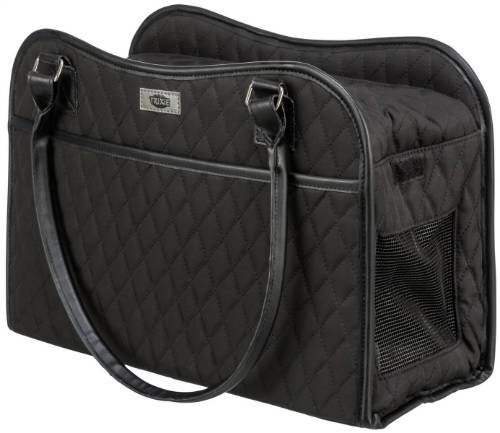 Trixie Amina - szállítótáska (fekete) kutyák részére (18x29x37cm)