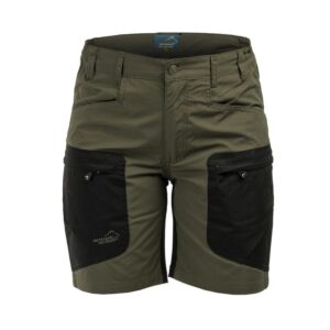 Active Stretch Shorts Women - Olive