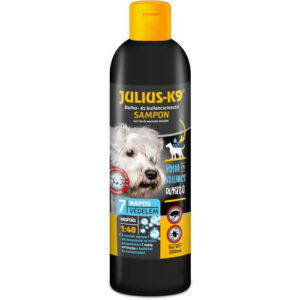 Julius K-9 Bolha- és kullancsriasztó sampon kutyáknak (200 ml)