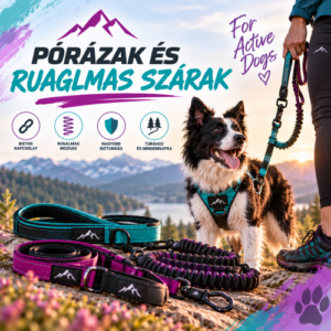 Pórázok és rugalmas szárak